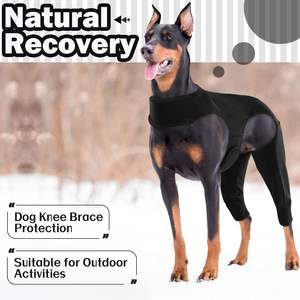 ชุดป้องกันขาหลังผ่าตัดสำหรับสุนัข ชุดบอดี้สูท ป้องกันแผลบริเวณสะโพก หัวเข่าหลัง ชุดฟื้นฟูหลังผ่าตัดสำหรับสัตว์เลี้ยง - Product Image 4