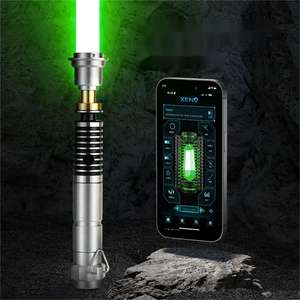 <span class=keywords><strong>Luke</strong></span> <span class=keywords><strong>Skywalker</strong></span> réaliste Neopixel sabre laser Proffie sabre lumineux en métal poignée PIXEL lame contrôle de mouvement LED - Product Image 1