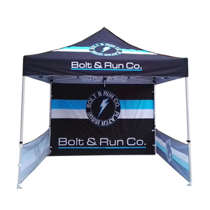 <span class=keywords><strong>Toldo</strong></span> Portátil de Aluminio 10x10, Carpa de Mercado Personalizada con Logotipo, Plegable, Impermeable, con Protección UV, Tela Oxford Recta - Product Image 6