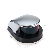 Tianximontage — lampe de Navigation LED pour bateau, lumière avec nœud marin, deux couleurs, rouge, vert, alliage de Zinc, 12V