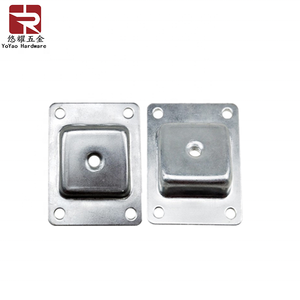 Nordique 10 degrés contemporain carré Angle haut chaise jambe plaques <span class=keywords><strong>de</strong></span> <span class=keywords><strong>montage</strong></span> meubles en métal pour salle à manger salon bureau à domicile - Product Image 2
