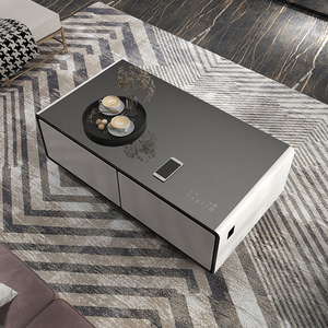 <span class=keywords><strong>2025</strong></span> mới nhất 135L Tủ lạnh âm nhạc loa USB sạc không dây sạc thông minh đồ nội thất thông minh Bàn cà phê - Product Image 3