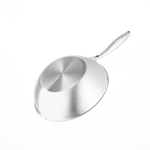 <span class=keywords><strong>Wok</strong></span> Grande Antiadherente de Acero Inoxidable con Diseño de Panal de Abeja, Capacidad de 18L, Compatible con Estufas de Gas, para Uso en Hoteles y Restaurantes, Sin Tapa - Product Image 6