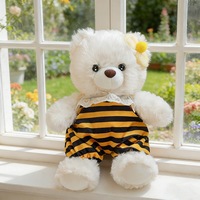 Nouvelle conception d'ours en peluche à habiller avec tenues amovibles, costumes d'animaux en peluche mignons, jouet doux à câliner pour enfants, cadeau