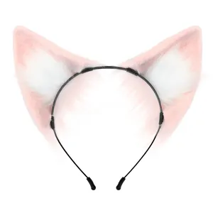 Usine fête chat oreilles anime Cosplay Halloween enfants accessoires Costume Bandeau lolita accessoires de bandes de cheveux