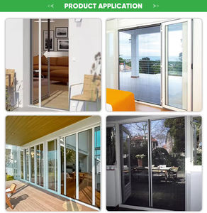 Suministro puntual Anticorrosión Durable Tamaño personalizado Pantalla de poliéster plegable <span class=keywords><strong>Mosquitera</strong></span> Malla plisada Puerta Ventanas - Product Image 4
