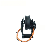 Ensemble moteur à broches de 12*3,0 pouces 5000W PMSM IP67 avec encodeur à entraînement latéral X155A-36H 72V 6000RPM pour moto électrique