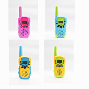 Walkie Talkies para niños de largo alcance 22 canales 2 vías Radio regalos juguetes con linterna LCD retroiluminada 3 <span class=keywords><strong>KMs</strong></span> rango - Product Image 6