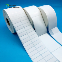 4x6 pouces, impression décalée de code-barres couleur vierge, expédition thermique, étiquettes d'emballage, autocollants de fabricant PP pour imprimante Laser