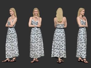 Presente Personalizado Boneca de Resina Realista Impressa em Cores Completas Figurinha com Opções de Vários Tamanhos - Product Image 3