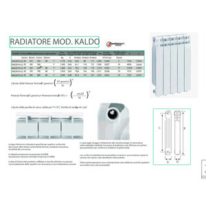 KALDO 800-100 Radiateur pour outils de tournage-10 pièces - Product Image 5