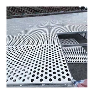 Vật liệu xây dựng Rèm tường Nhôm cắt laser trang trí nội thất kim loại mặt tiền Bảng điều khiển Ốp trang trí bảng nhôm - Product Image 3