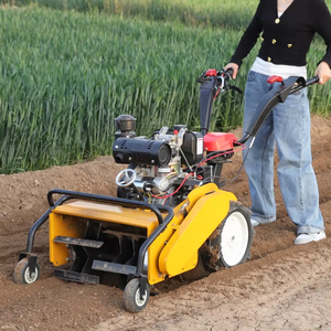 Desmalezadora Rotativa de 50 cm y 60 cm de Ancho para Suelo Agrícola, Maquinaria de Jardinería para el Cuidado de Huertos y Céspedes, Puede Desmalezar Hierba y Labrar la Tierra - Product Image 2