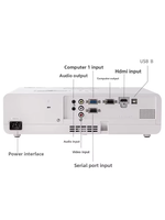 Proyector Portátil 3LCD PT-WX3201, 3200lm, XGA, Contraste 20000:1, HDMI, VGA, para Negocios, Capacitación, Educación Escolar