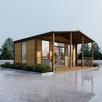 Maison conteneur modulaire, villa en kit, design moderne, ignifuge, étanche, bâtiment scolaire/bureau personnalisé, entrée extérieure