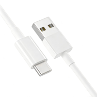 Cable de Extensión USB-A a USB-C, Carga Rápida de 15W, Recubrimiento de Níquel, Duradero, Compatibilidad Universal para iOS y Accesorios de Impresora
