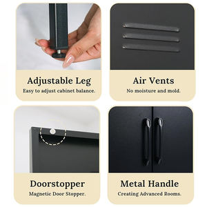 <span class=keywords><strong>Buffet</strong></span> moderne <span class=keywords><strong>scandinave</strong></span> en acier, armoire en métal pour la cuisine, la salle à manger, rangement de vaisselle, coffre, <span class=keywords><strong>buffet</strong></span> - Product Image 3