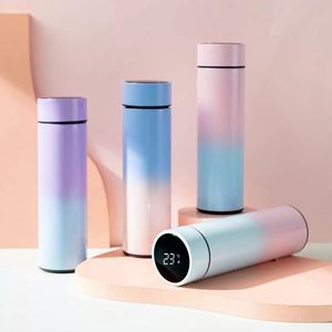 Led Temperature Display Stainless Steel Water Bottle Water Bottles for Kids School - Product Image 5