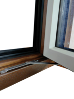 Fenêtre en bois recouvert d'aluminium Penjoy Passive House Standard, certifiée ENERGY STAR, isolation thermique