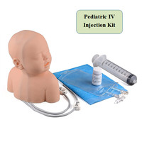 Tête de mannequin de simulation IV pédiatrique YL-307 pour la pratique et la formation en perfusion intraveineuse et en prélèvement sanguin, avec compétences en ponction veineuse et injection, certifiée CE/ISO