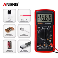 Multimètre ANENG DT9205A 1999 Comptes Numérique True RMS Professionnel Testeur de Courant AC/DC HFE Ohm Capacité Voltmètre Détecteur