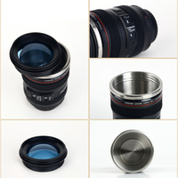 Promotionnel pas cher meilleure vente tasse unique lentille réutilisable tasse caméra lentille tasse à café
