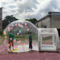 Enfants fête ballons maison amusante géant clair gonflable cristal Igloo dôme bulle tente transparente bulle ballons maison