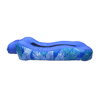 Chaise longue gonflable automatique rapide, canapé gonflable pour l'extérieur, la plage, le camping, usage double eau et terre
