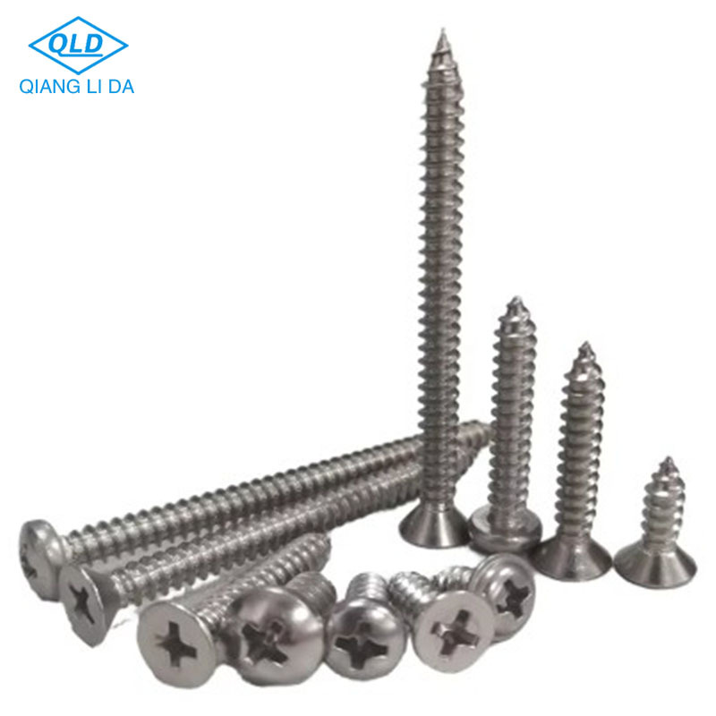 Self Tapping Stainless Steel Zinc Plated