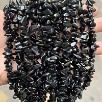 JD GEMS Vente en gros Perles rondes en obsidienne glacée noire, or et argent de 4mm, 6mm, 8mm, 10mm, 12mm certifiées CNAS pour la fabrication de bijoux DIY