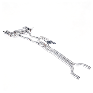 GFC/Apto para <span class=keywords><strong>Jaguar</strong></span> XKR X150 5.0L 2006-2014, Sistema de Escape Catback de Alto Rendimiento con Válvula Electrónica, Acero Inoxidable 304 Pulido, Cuatro Salidas - Product Image 6