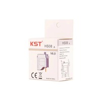 Servomoteur numérique à engrenages métalliques KST X08H Plus V6.0 HV 5.3Kgf.cm 0.09sec 8mm sans noyau pour pièces d'avion RC, planeur DLG F3K F5K
