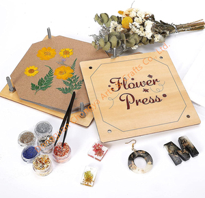 7 X 7 Inches Wooden <strong>Flower</strong> <strong>Press</strong> <strong>Kit</strong> for Adults and Kids Leaf Plant <strong>Flower</strong> <strong>Press</strong> <strong>Kit</strong> DIY Dried Pressed <strong>Flowers</strong> Home Decor - Product Image 5
