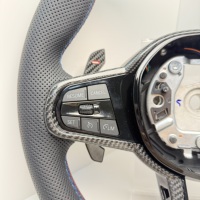 Volant en cuir pour Série 6 M6 F10 F20 F30 F36 X3 F25 X4 F26 G20 G30 G38 G80 G82 M3 F80 M4 F82 E82 E89