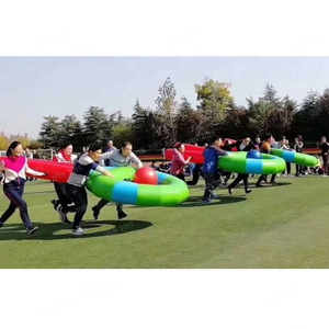 IFUN Jeu gonflable amusant d'<span class=keywords><strong>extérieur</strong></span> pour team building, en PVC, cube roulant et jeu de retournement, certifié EN14960, taille et couleur personnalisables - Product Image 6