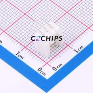 BX-HY2.0-3PWZ Wire-to-Board Pin Header Bent Lead Through Hole,P=2mm Connector 1x3P 2mm Right Angle Insert HY - Product Image 2