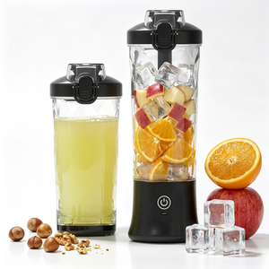 Licuadora Portátil <span class=keywords><strong>de</strong></span> Viaje con Diseño Recargable Inalámbrico para Smoothies, Batidos, Jugos Frescos, Camping y Senderismo - Product Image 1