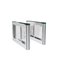 Lector de Tarjetas de Control de Acceso Electrónico con Reconocimiento Facial BISEN, Acero Inoxidable 304, Android 8, Seguridad Aeroportuaria, Puerta Corredera Abatible