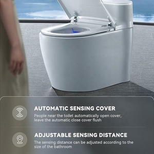 Nouveau style <span class=keywords><strong>de</strong></span> la meilleure qualité pour usage domestique WC Ensemble <span class=keywords><strong>de</strong></span> <span class=keywords><strong>toilette</strong></span> intelligent électrique avec housse <span class=keywords><strong>de</strong></span> siège Auto Sense - Product Image 2