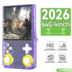Nueva Consola de Juegos Portátil Retro Clásica R36 Ultra 2026 con Pantalla IPS HD de 4 Pulgadas, 64GB, Sistema Linux, Compatible con Batallas en Línea y Wifi - Product Image 6