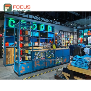 Upgrade Design Store Project Stainless Steel Showcase Cabinet Store Solution Franchise Clothing Store - Product Image 5