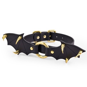 PU <b>Leather</b> Spiked Bondage <b>Harness</b> with Leash Adjustable BDSM Restraint Outfit Spiky Chest <b>Harness</b> Set for Role Play Couples - Product Image 3
