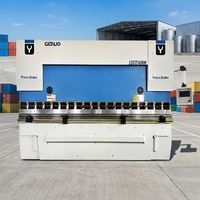 Presse plieuse CNC standard européenne avec système de contrôle graphique Delem DA53T 160 tonnes 2500 mm pour le traitement de l'acier inoxydable