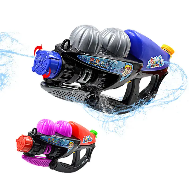おもちゃの水鉄砲電気子供のおもちゃのおもちゃ屋外の遊び場は変形する水鉄砲を打つ