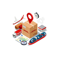 Agent de transport express porte-à-porte DHL FEDEX UPS par voie ferroviaire et aérienne de Chine vers l'Europe, les Émirats arabes unis, les États-Unis, l'Afrique du Sud