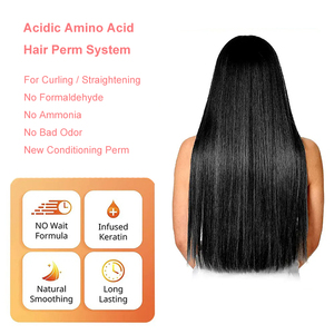 Crema Alisadora Permanente para el Cabello con Proteína de Leche Nutri Perm de Aminoácidos, <span class=keywords><strong>Precio</strong></span> de Fábrica, Crema Relajante para el Cabello 400ml*2 - Product Image 5