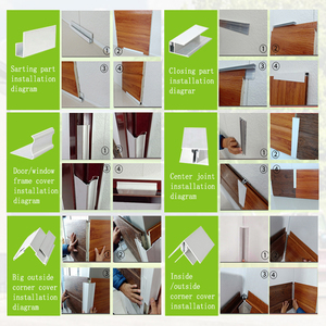 Patrones personalizables Personalidad única <span class=keywords><strong>EPS</strong></span> Paneles de pared sándwich para la renovación del punto de registro famoso en Internet - Product Image 5