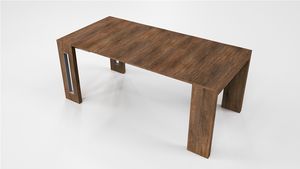 Ensembles de salle à manger en gros Table à manger extensible avec pieds pliables Tables à manger blanches pour la cuisine - Product Image 4