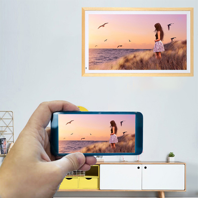 Global Bestseller GPX 21.5 32 43 55 65 75 86 Inch Sexy Video Photo Frame hd LED Wifi Nft  Digital Photo Picture Frame 32 Inch