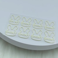 Patchs en toile colorés en PVC caoutchouc 3D à coudre, avec logo personnalisé, lettres anglaises, fleurs, cœurs, alphabet, pour vêtements et chapeaux, vente en gros